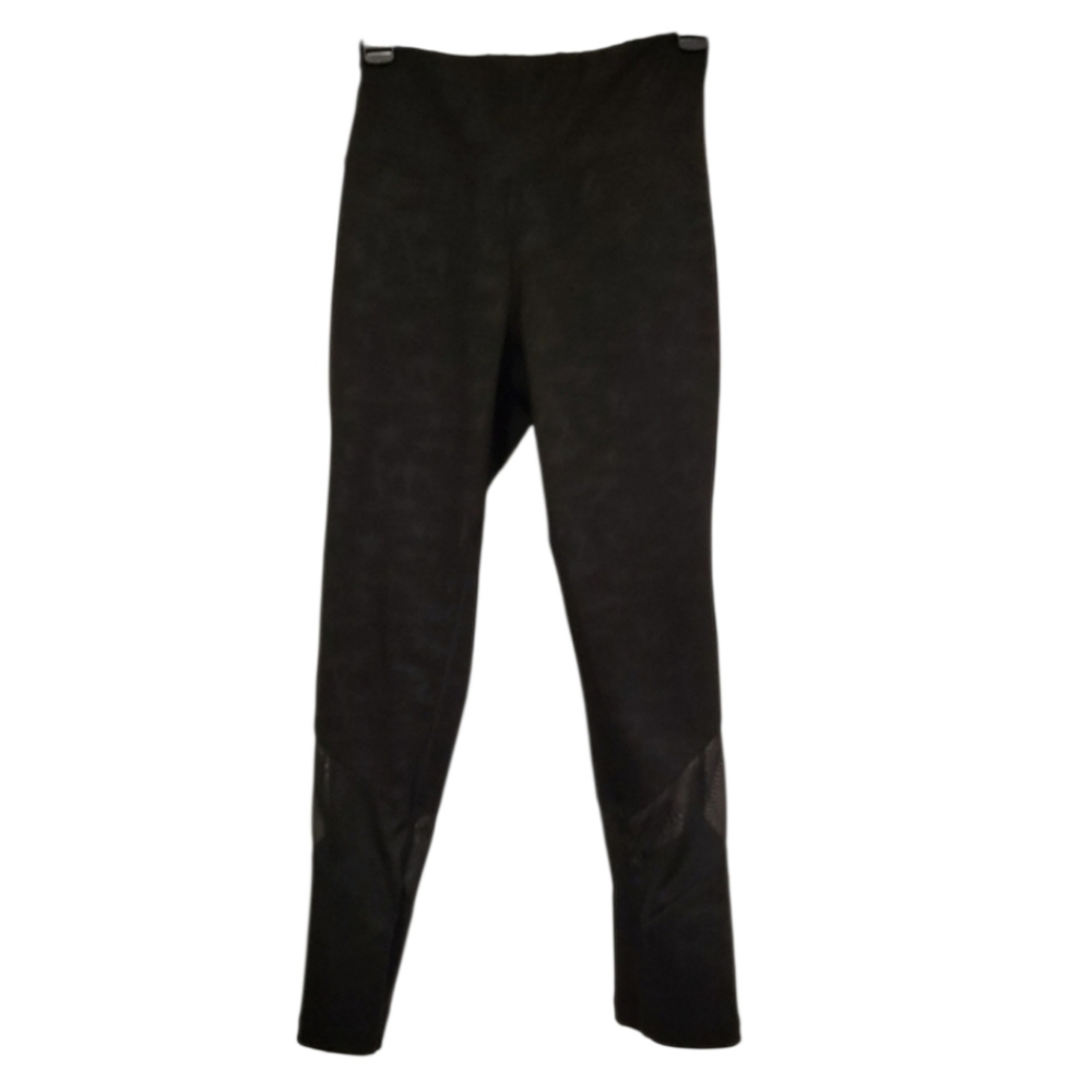 Xersion black camo women's mesh leg workout, fitness, leggings Size M